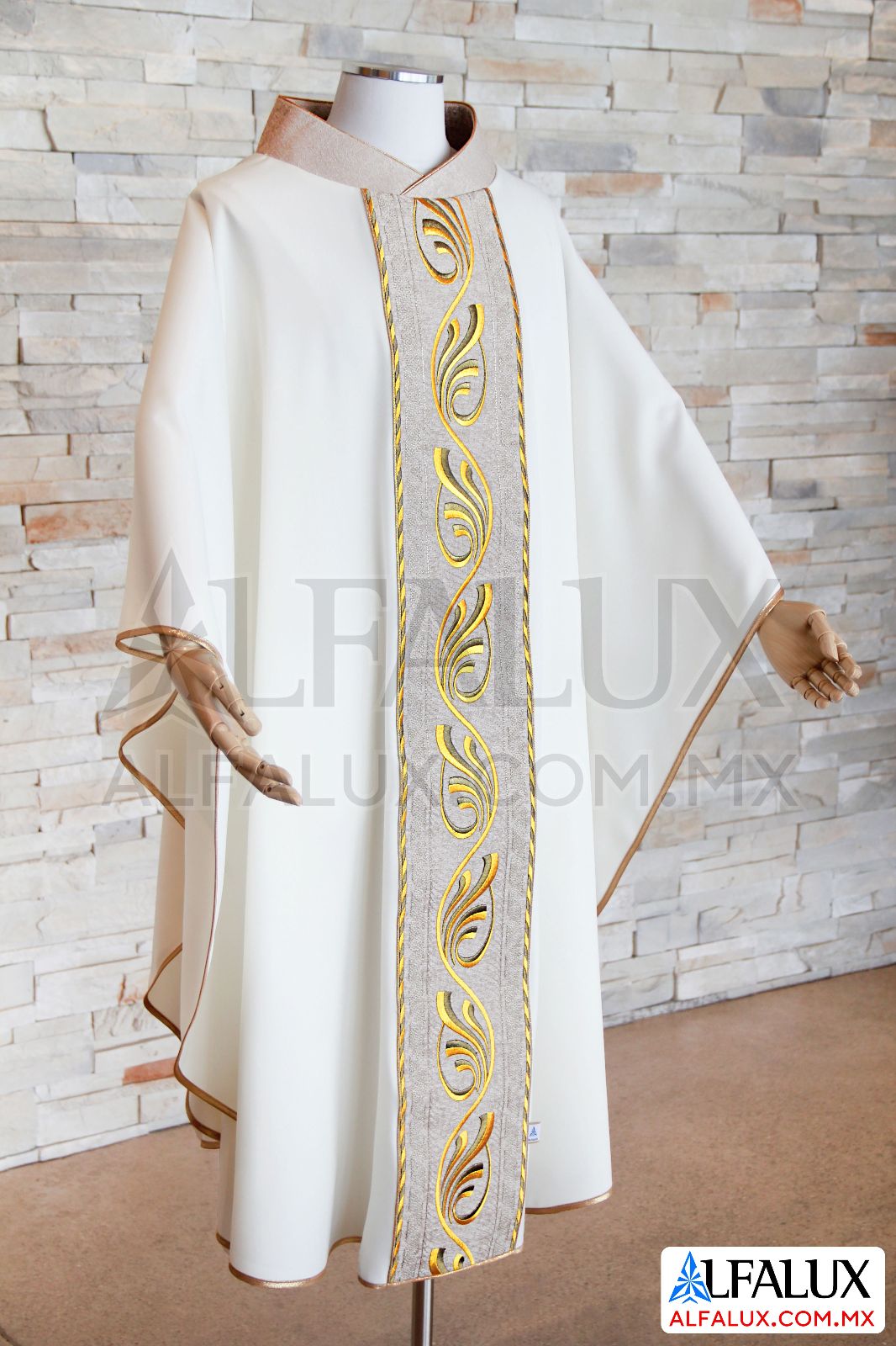 01 FUENTE Casulla Alfalux  Central Bronce 23 (4)